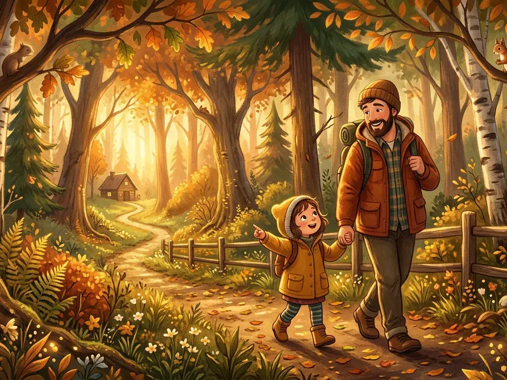 Papa und Kind als Figuren in einem personalisierten Papa-Buch