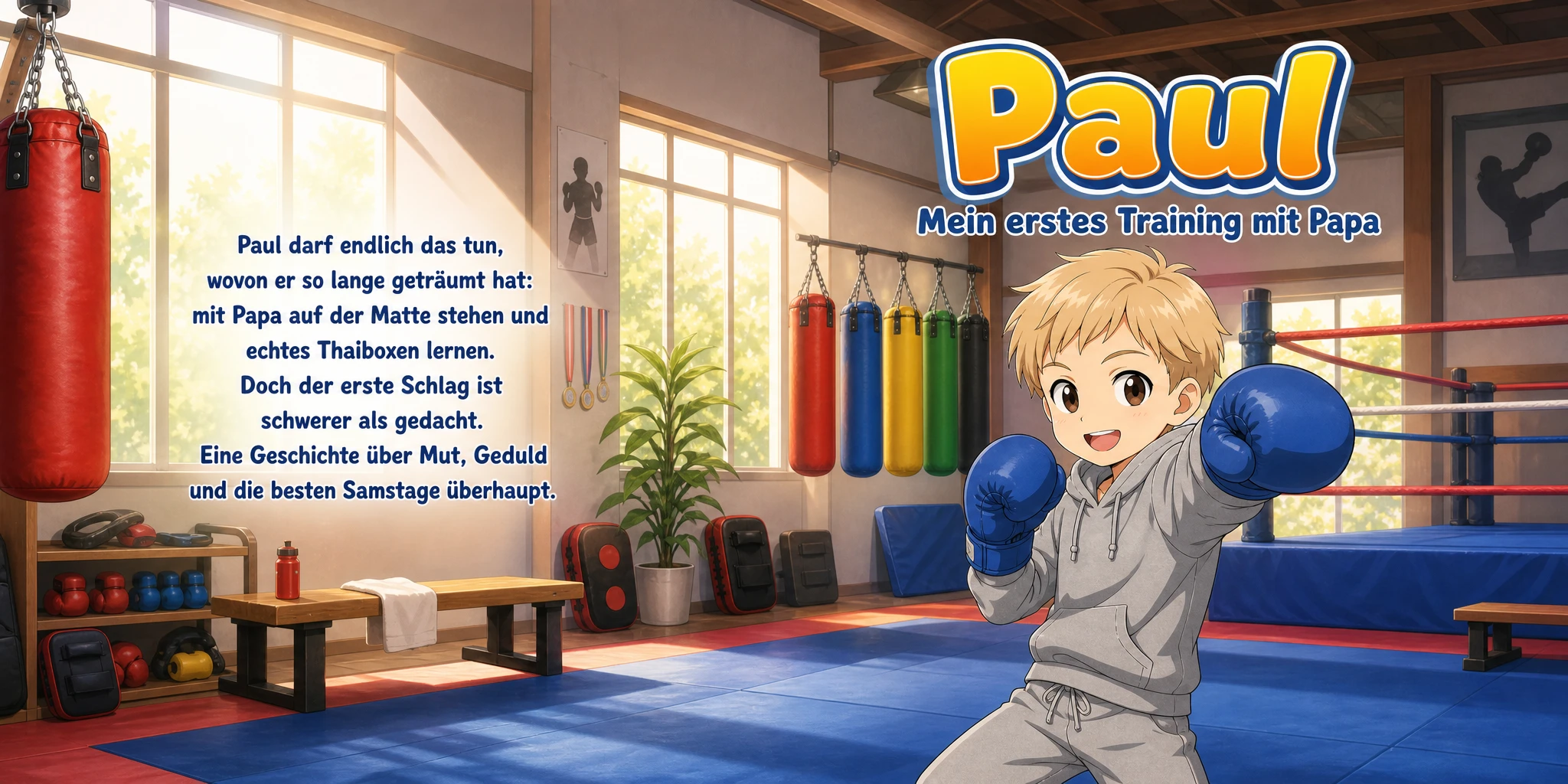 Pauls Geschichte - personalisiertes Kinderbuch im Thema Sports