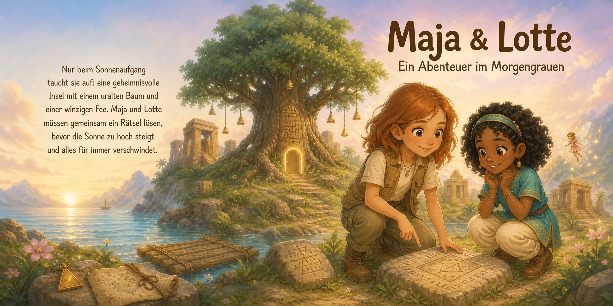 Majas Geschichte - personalisiertes Kinderbuch im Thema Ägypten-Abenteuer