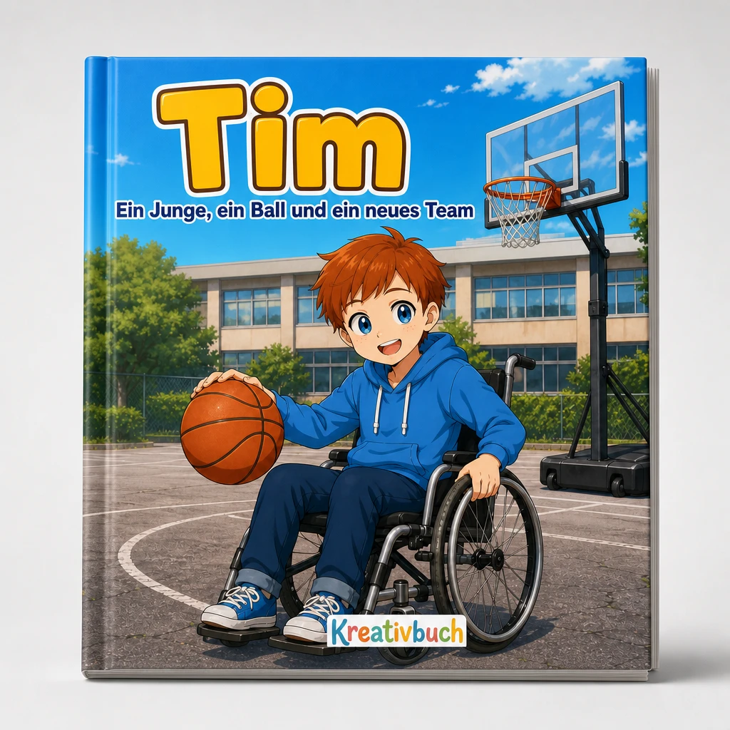 Persönliches Kinderbuch-Beispiel: Tims Geschichte