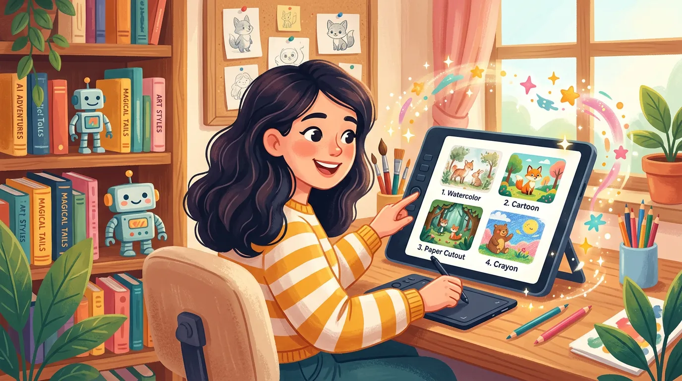 The Magic of AI Illustrations: How Starringbooks Creates Beautiful Art