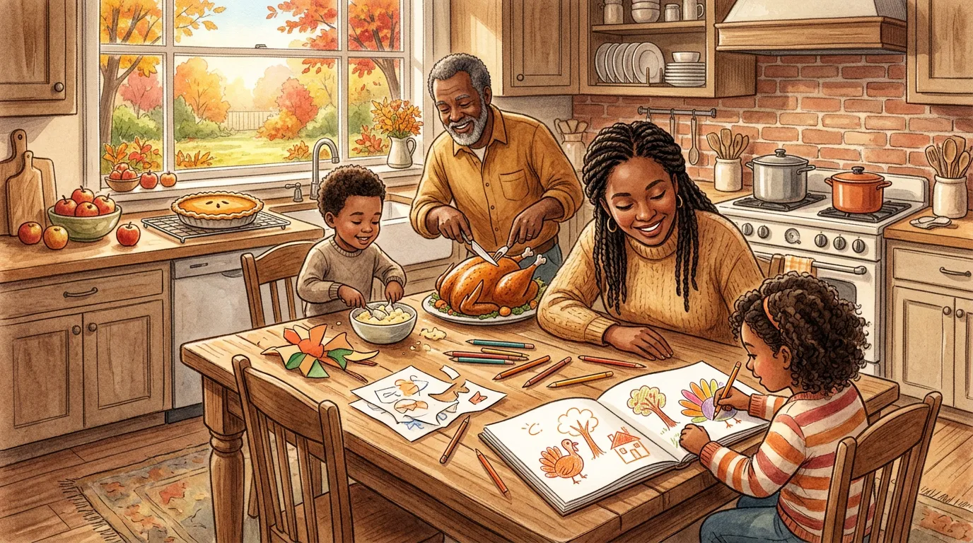 Thanksgiving Story Ideas for Kids: Put Your Family's Details on the Page