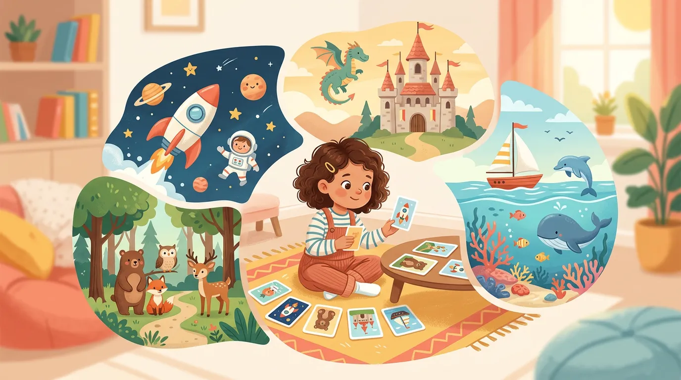 Das perfekte Thema für dein personalisiertes Kinderbuch finden