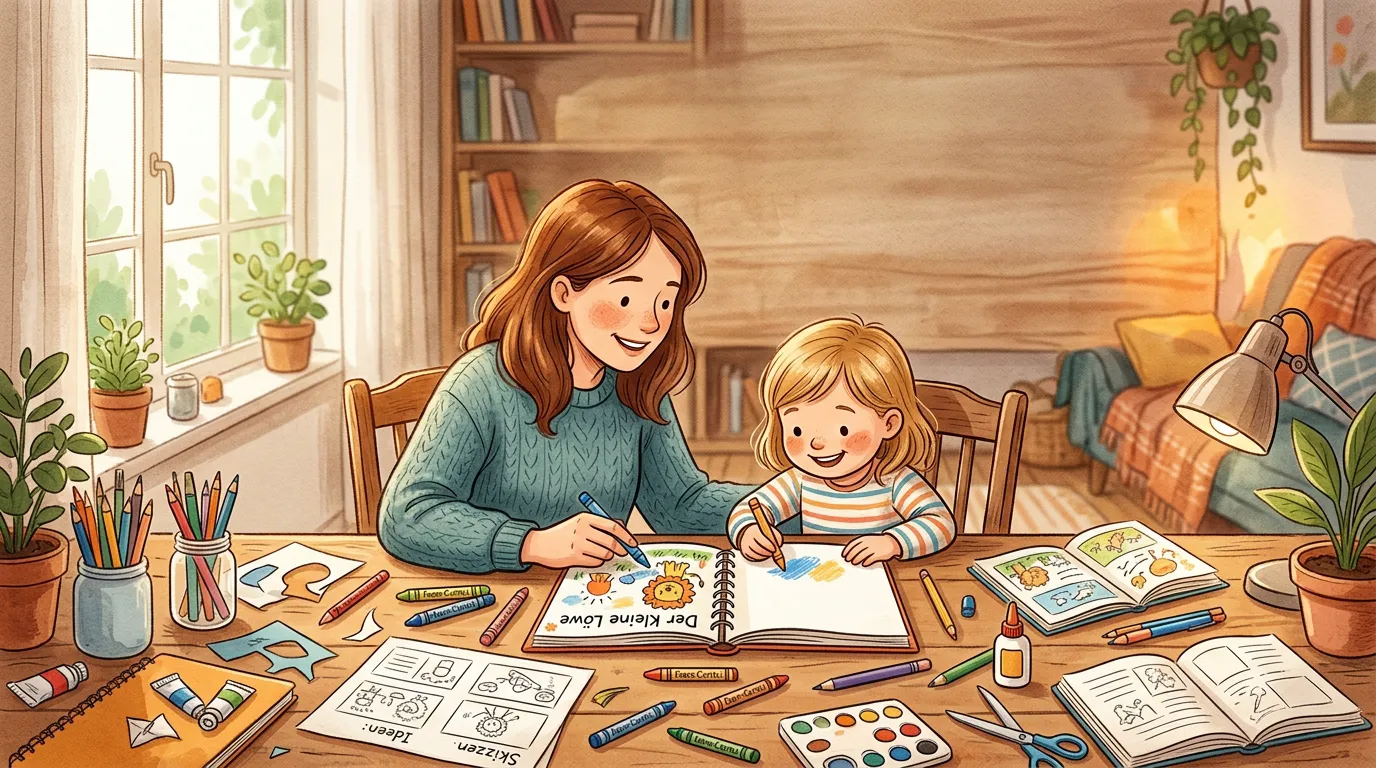 Kinderbuch selbst gestalten: Die Schritt-für-Schritt-Anleitung für Eltern